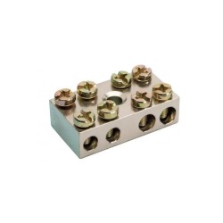JMv Aansluitblok Aarde 2x25mm2 + 2x6mm3