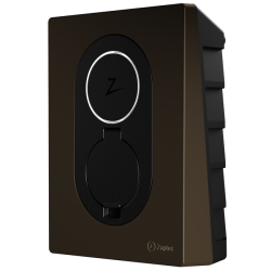 Zaptec Go & Go2 | Voorzijde kap | Wood Brown