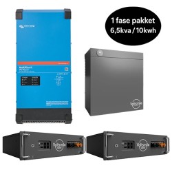 Victron 1 fase pakket 6.5Kva - 10kwh