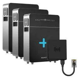 3x Marstek Venus E 3.0 - Plug & Charge Thuisbatterij 5.12 kWh - (excl. P1 meter)