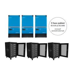 3 fase pakket 45Kva - 92kwh Victron MultiPlus-II 15000VA