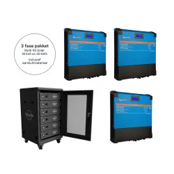 3 fase pakket Multi RS 18Kva - 30kwh Victron Multi RS Solar 6000VA