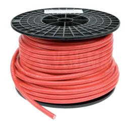 Accu kabel dubbel geïsoleerd 16mm2 rood